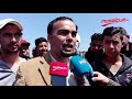 سكان منطقة سيدي بوعلي يغلقون الطريق السيارة سوسة تونس سكان منطقة سيدي بوعلي يغلقون الطريق السيارة سوسة تونس