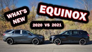 2020 Chevy EQUINOX vs 2021 Chevy EQUINOX  5 BIG CHANGES  Here is what's new!