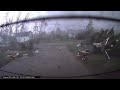 Dashcam Captures Deadly Tornado Ripping Through Gaylord, Michigan