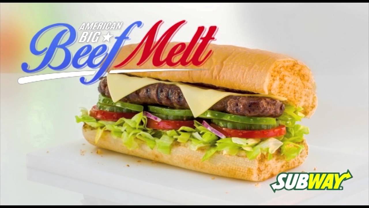 Subway Big Beef Melt YouTube