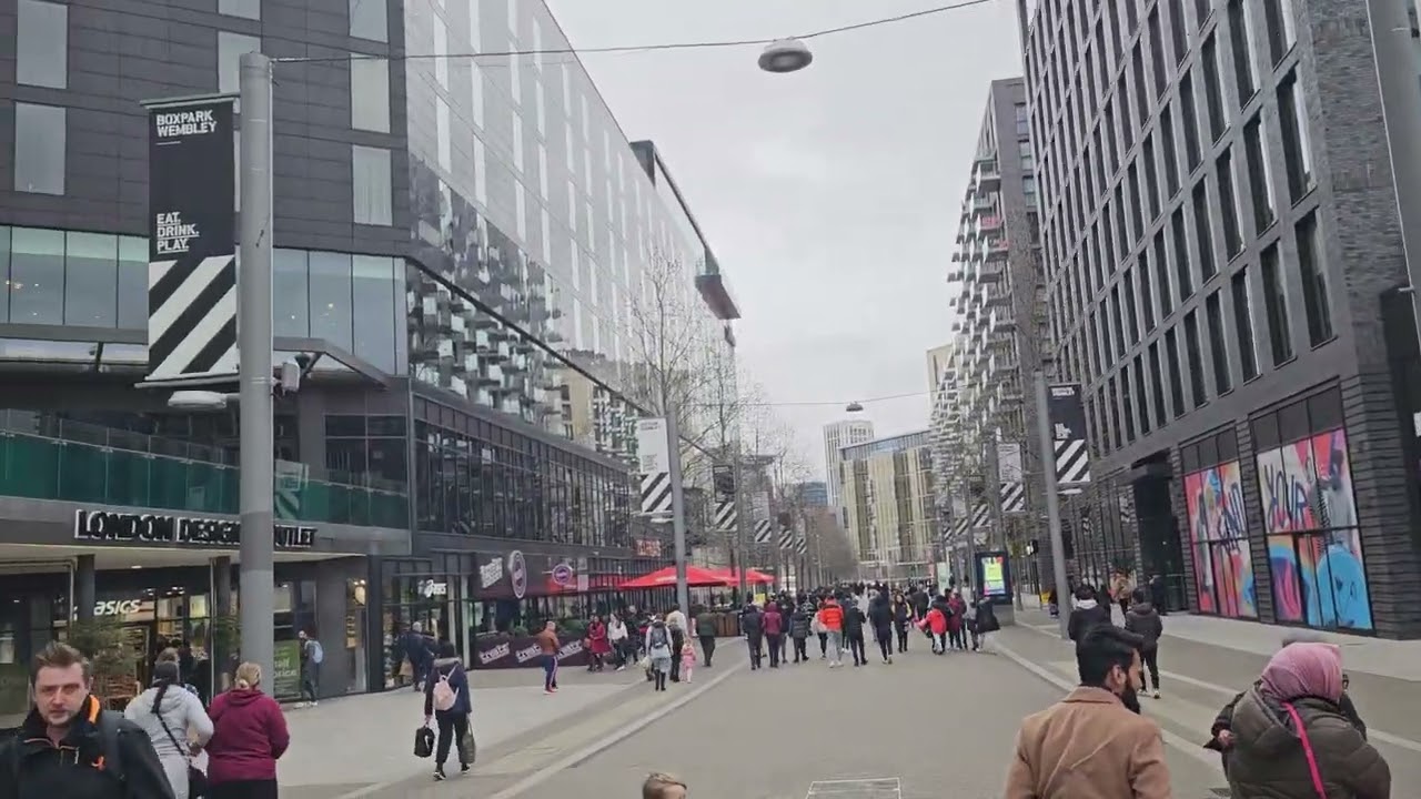 Wembley park and Designer Outlet mall