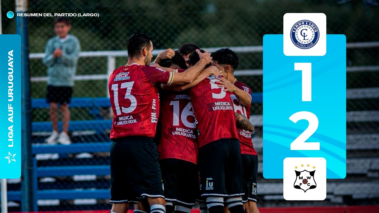 Cerro Largo 1-2 Wanderers | HL Largo | Liga AUF Uruguaya 2026 | Torneo ...