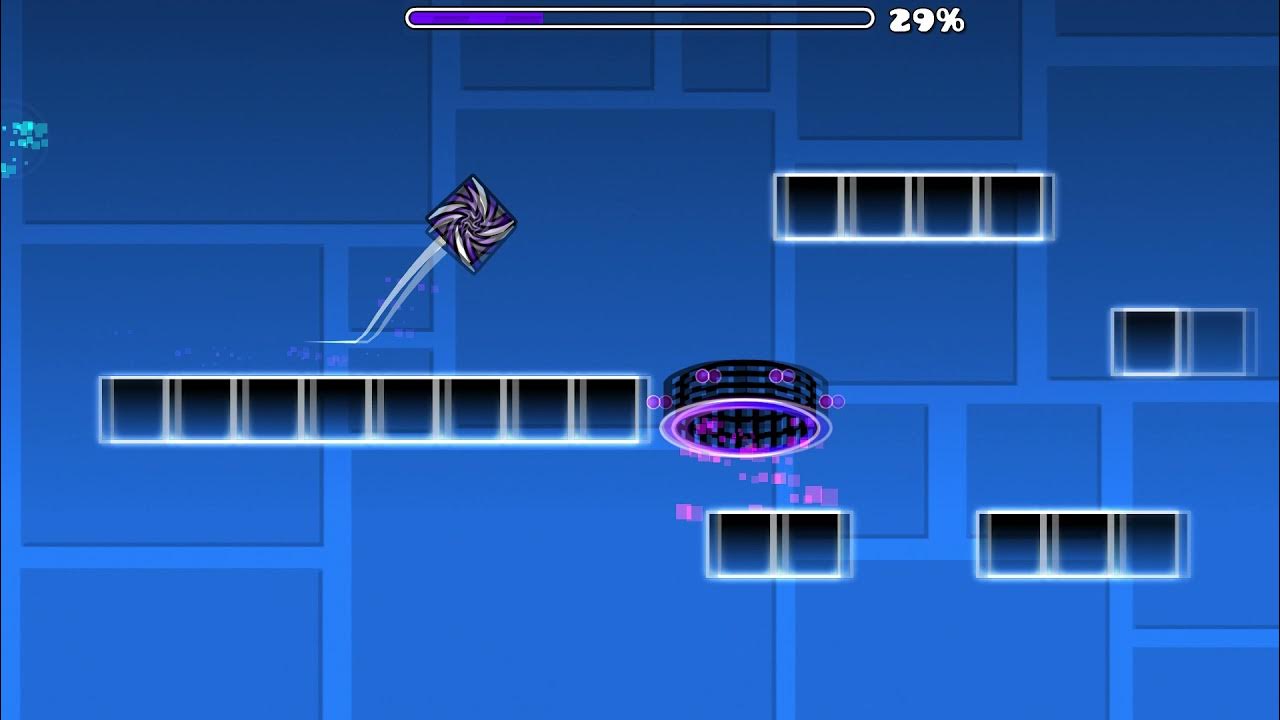 Zig Zag Geometry Dash (garbage gameplay layout) YouTube