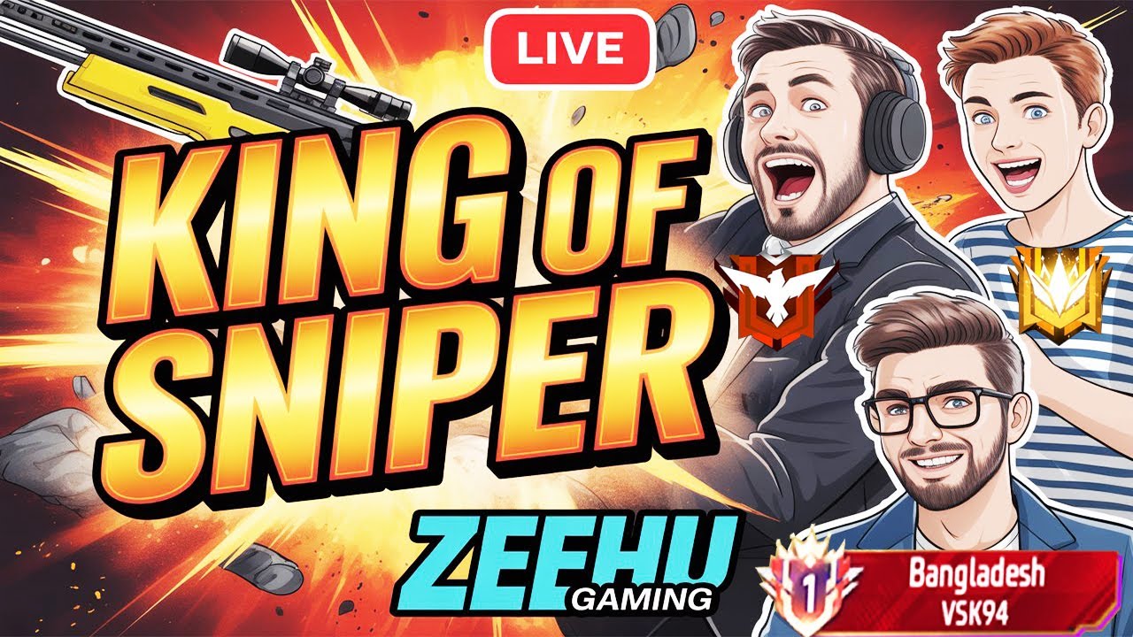 New Grandmaster Top 1 Push V Badge Lobby ❤ FF LIVE ✌ Free Fire LIVE! #shortsfeed #ff #freefire