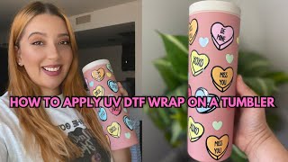 HOW TO APPLY UVDTF WRAPS & preventing air bubble TUTORIAL