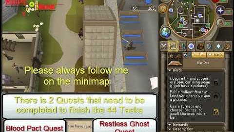 Runescape: Introductory Tasks Part1