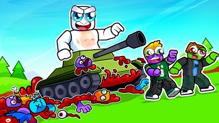 Upgrading my TANK to Destroy Zombies in Roblox Undead Defense! screenshot 3