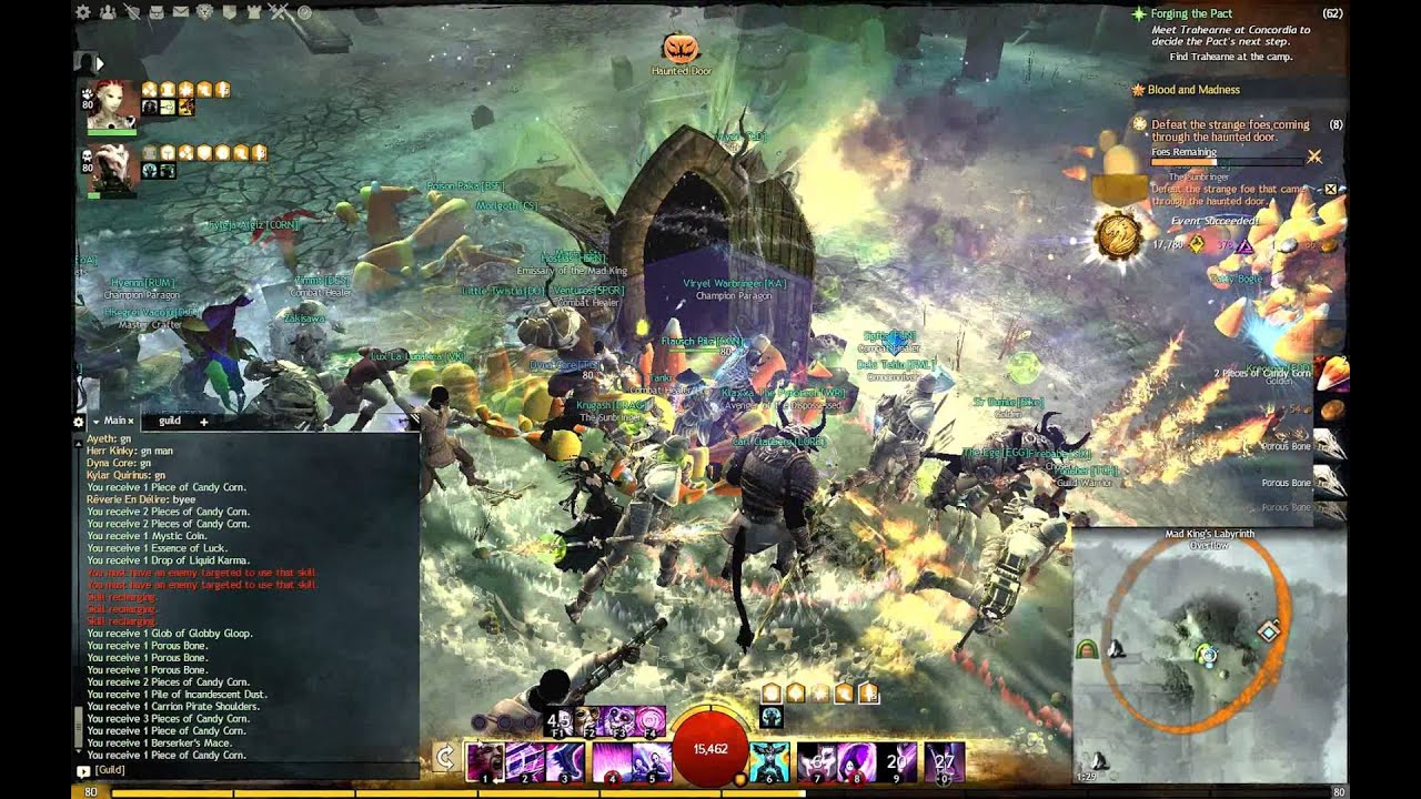 GW2 Halloween 2013 The Mad King's Labyrinth Express YouTube