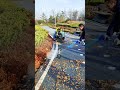 SATISFYING Way Municipal Workers CLEAR Miles of Leaves Fast 🍁