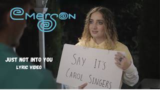 Emerson- Just Not Into You Official Music Video