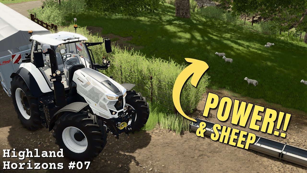 Jeremy Clarkson Joins the Farm! New Tractor & Sheep - Kinlaig - Highland Horizons 07 - FS25