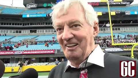 Frank Beamer's reaction to son Shane and Gamecocks' bowl win