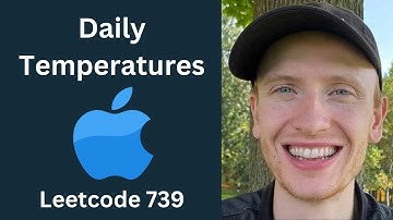 Daily Temperatures - Leetcode 739 - Stacks (Python)