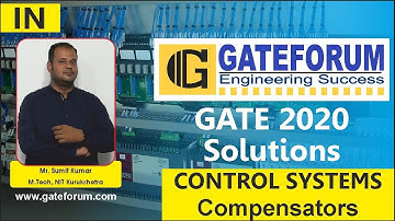 GATE 2020 Video Solutions I Instrumentation Engineering I Control Systems I Q 6