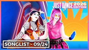 JUST DANCE 2026 EDITION SONG LIST - UPDATE 09/24