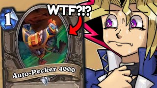 Yugioh Player Rates UNRELEASED Hearthstone Cards