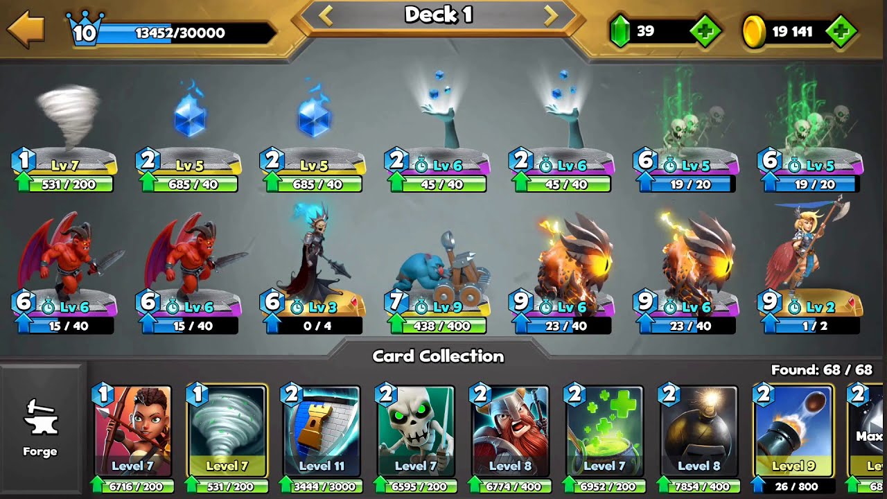 🔥 Skull Queen And Skeletons  Best Deck 🔥 - Castle Crush Grand Master II)GamePlay Riko Game 😱