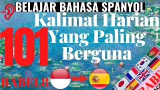 Belajar bahasa Spanyol sambil tidur: 101 kalimat harian yang paling berguna