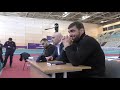 Абдусалам Гадисов, совещание с призёрами и тренерами после первенства России в Иркутске.