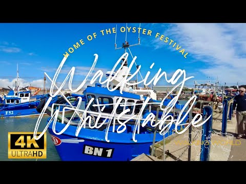 Walking Whitstable 4K UHD 60FPS | Oyster Festival | September 2023