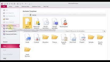 Microsoft Access 2007/2010 Add Password to Database