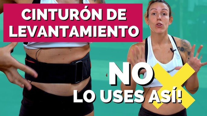 CINTURÓN LUMBAR ENTRENAMIENTO –