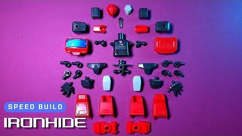 Transformers Speed build | Ironhide | Galaxy Version 01 #blokees #transformers #asmr