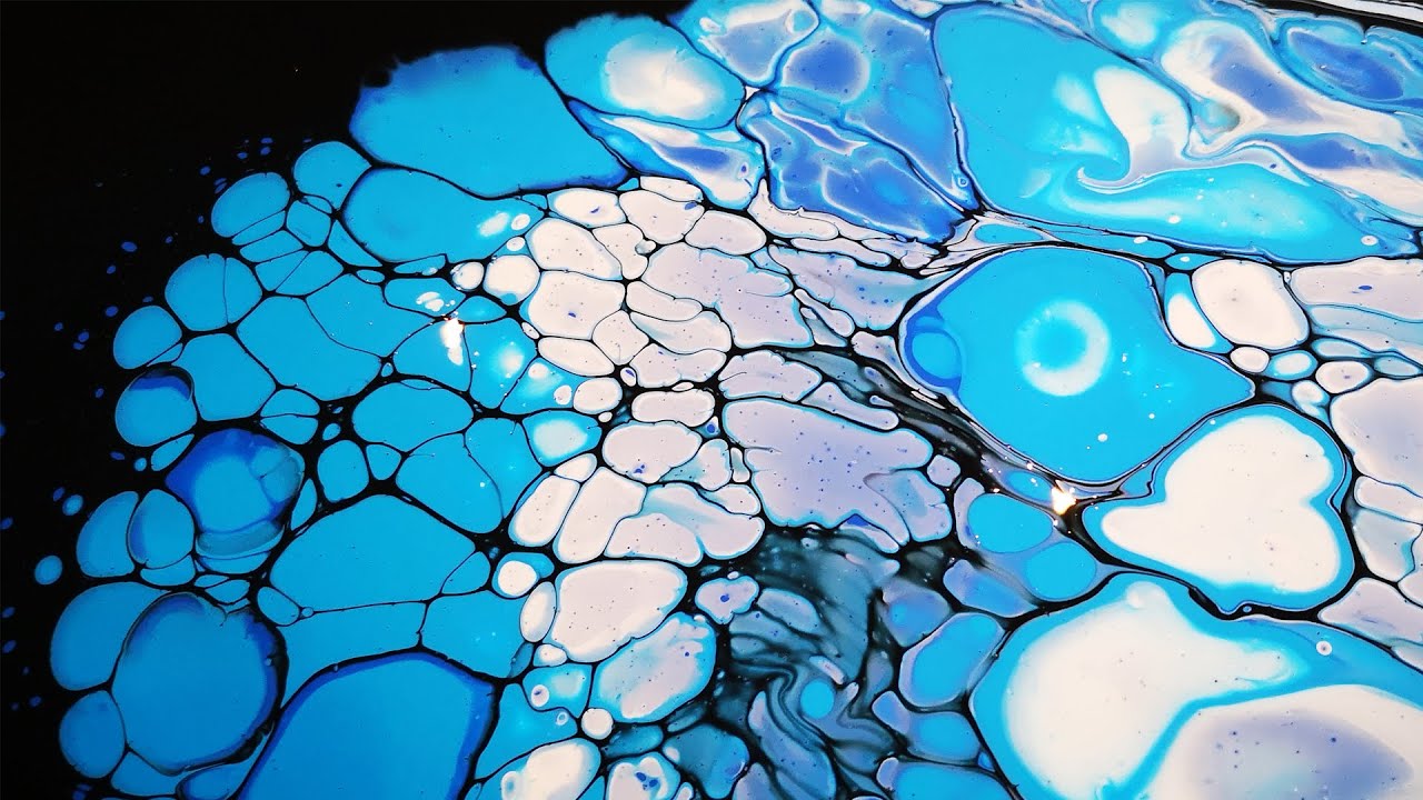 Traveling Open Cup Technique - Easy Acrylic Pour Painting for Beginners ...