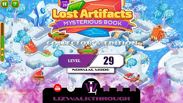 Lost Artifacts 6 - Level 29 - Mysterious Book - Normal Mode