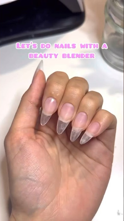 How to: Aura nails tutorial without airbrush 