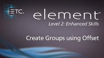 05.2 Create Groups using Offset