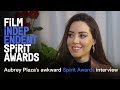 Aubrey Plaza's awkward Spirit Awards job interview | Watch Feb 23 on IFC