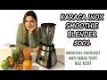 Sağlıklı Smoothielerle Karaca Inox Smoothie Blender 5001 İncelemesi, buz testi, katı sebze testi