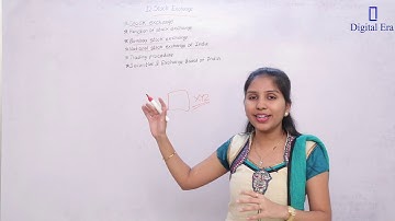 Stock Exchange Class - 12 | Secretarial Practice | Digital Era