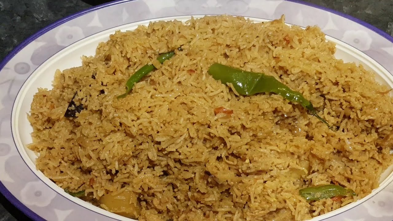 keema rice (chawal) recipe - YouTube