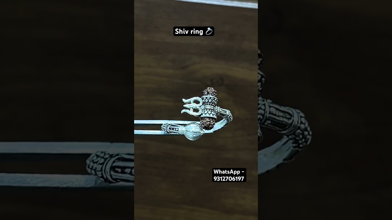 Adjustable shiv ring 💍 