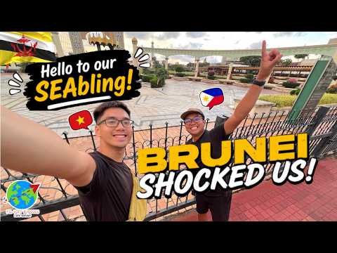 🇧🇳 Our FIRST TIME in Brunei | Filipino & Vietnamese Friends REACT | Honest First Impression #brunei