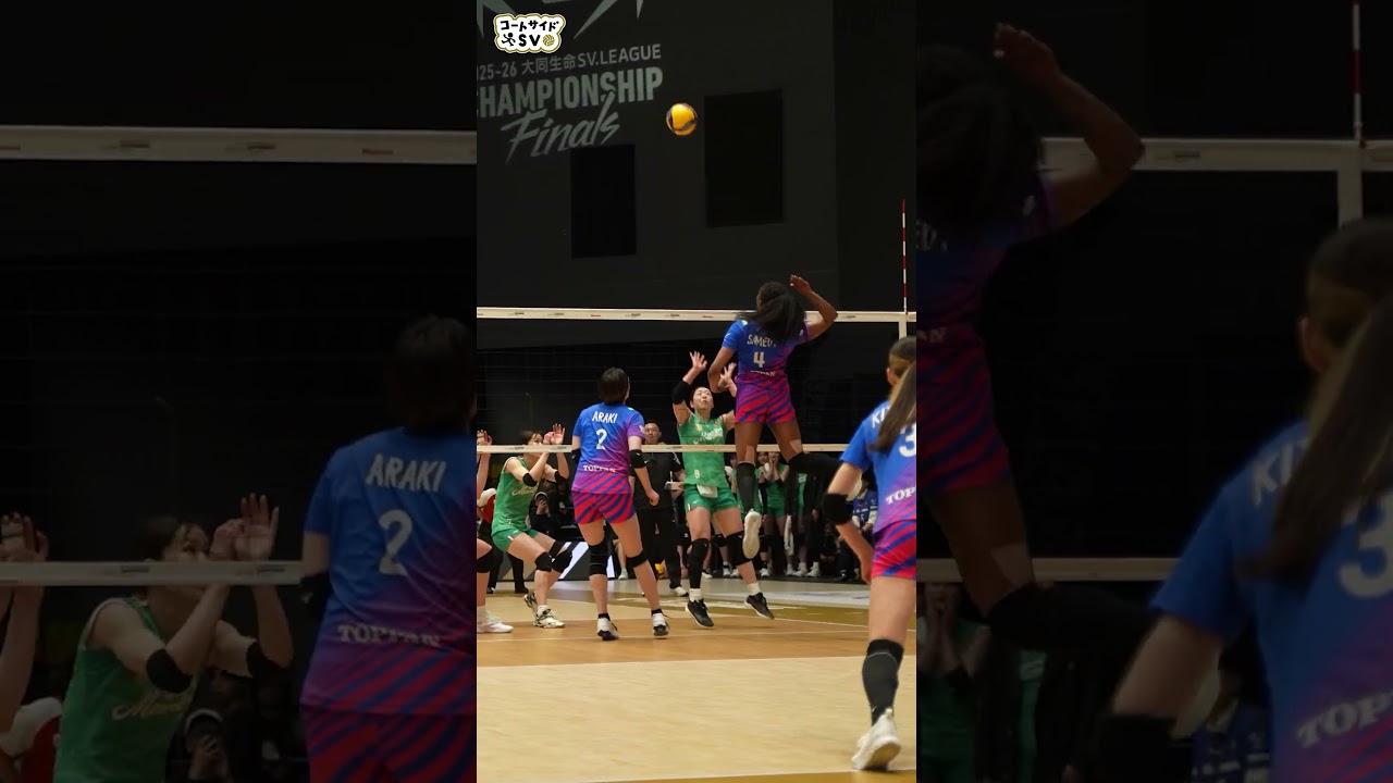 ◤#コートサイドSV◢ CHAMPIONSHIP Finals GAME2 #SAGA久光スプリングス vs #大阪マーヴェラスの様子をお届け🎥