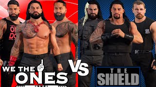 WWE 2K22 The Shield Vs The Bloodline Gameplay