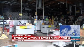 Residents struggle to prepare as power outages hit Ewa Beach