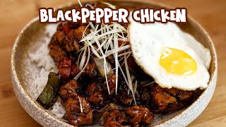 AYAM LADA HITAM RESEP TERMUDAH & TERENAK | CHICKEN BLACK PEPPER RECIPE. 