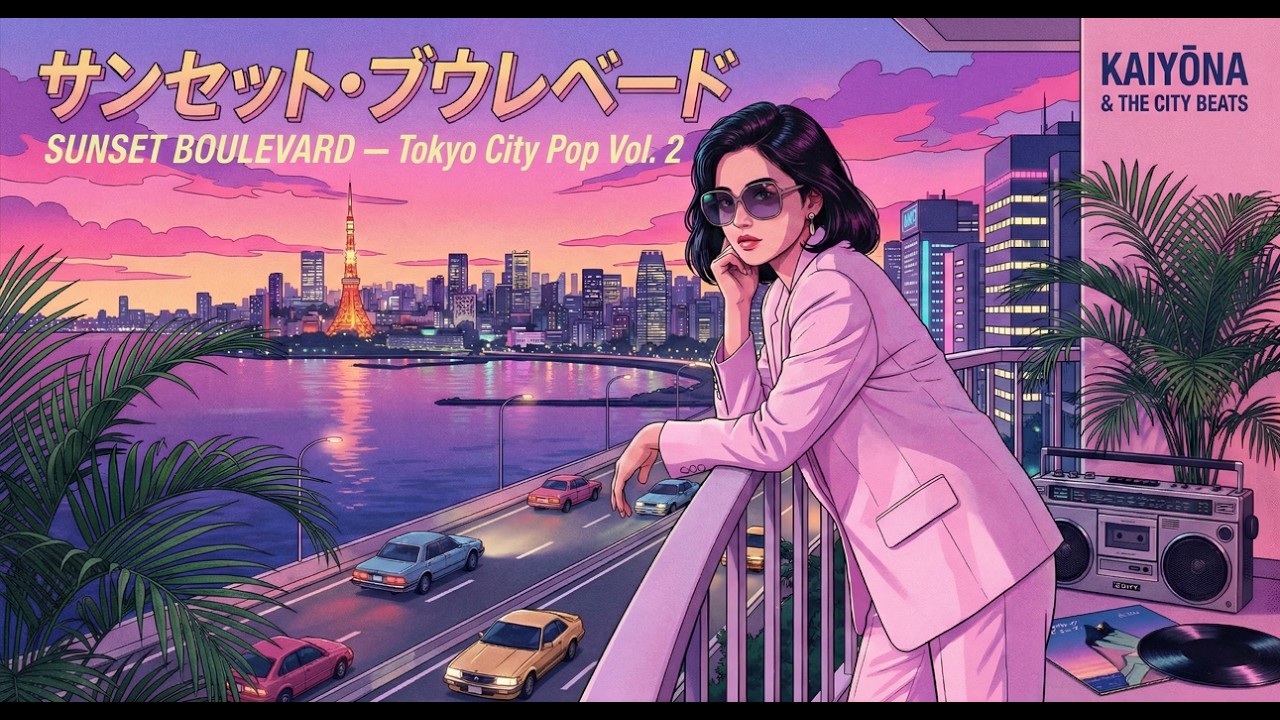 【Jpop Playlist 2】80年代日本流行歌曲vol.2🎶80’S JAPANESE POP vol.2🎶relaxingmusic #citypop #lofimusic