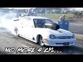 I think he took the 4 cylinder out of this dodge neon v8 rwd dodge neon and its fast