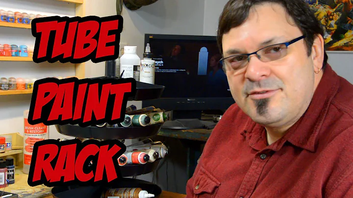 Cheap tube paint storage