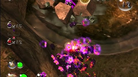 Pikmin 2 Glitch: Draining Water Without Blues