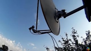 Установка спутниковой антенны. Сигнал Установка спутниковой антенны. Сигнал