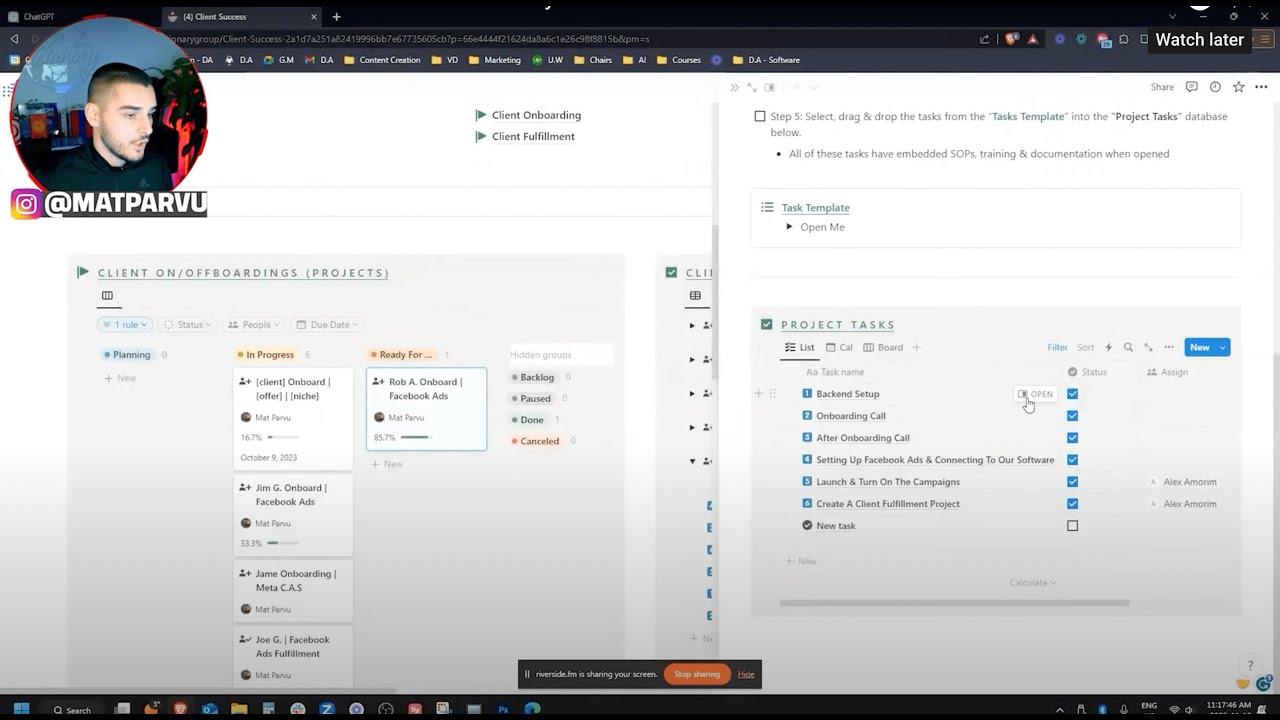 Client Onboarding SOP & System Walkthrough 2025 (Notion)