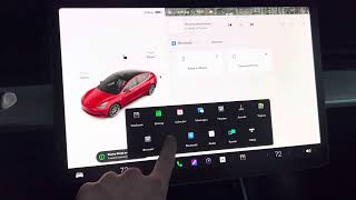 How to customize the bottom bar (quick access) apps in the Tesla Holiday Update v11 (FSD Beta 10.8) screenshot 4