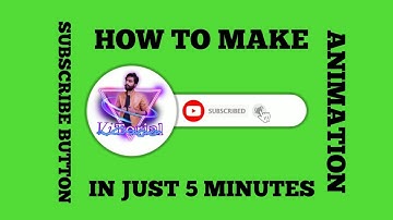 How To Make A Subscribe Button Animation Using Your Mobile Kinemaster Tutorial ViTorial 2020