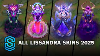 All Lissandra Skins Spotlight 2025